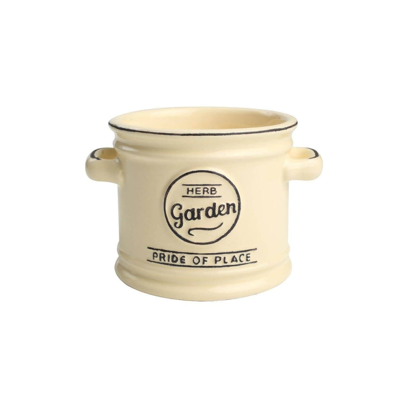 Pride of Place Plant / Herb Pot - Cream - Potters Cookshop