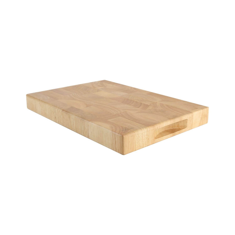 Buy T&G Woodware Hevea End Grain Chopping Board Medium Potters