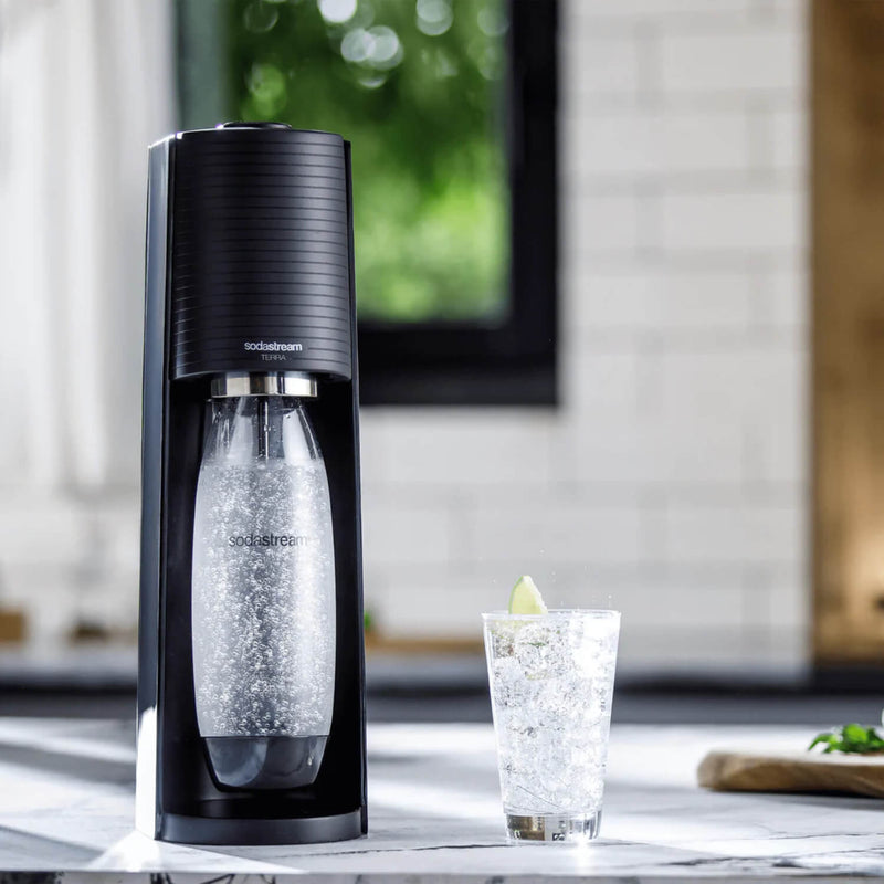 SodaStream Terra Sparkling Water Maker Starter Kit - Black