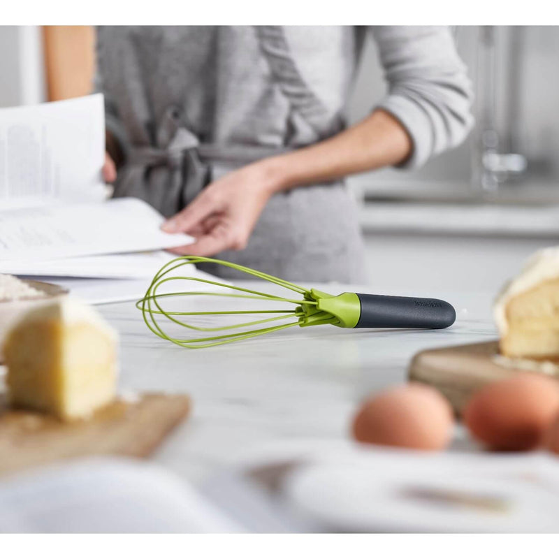 Joseph Joseph Handy Tool 'Twist' 2-In-1 Silicone Whisk (Green/Black)