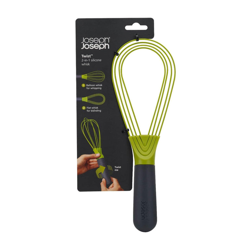 Joseph Joseph Twist 2-In-1 Whisk (Grey/Green)