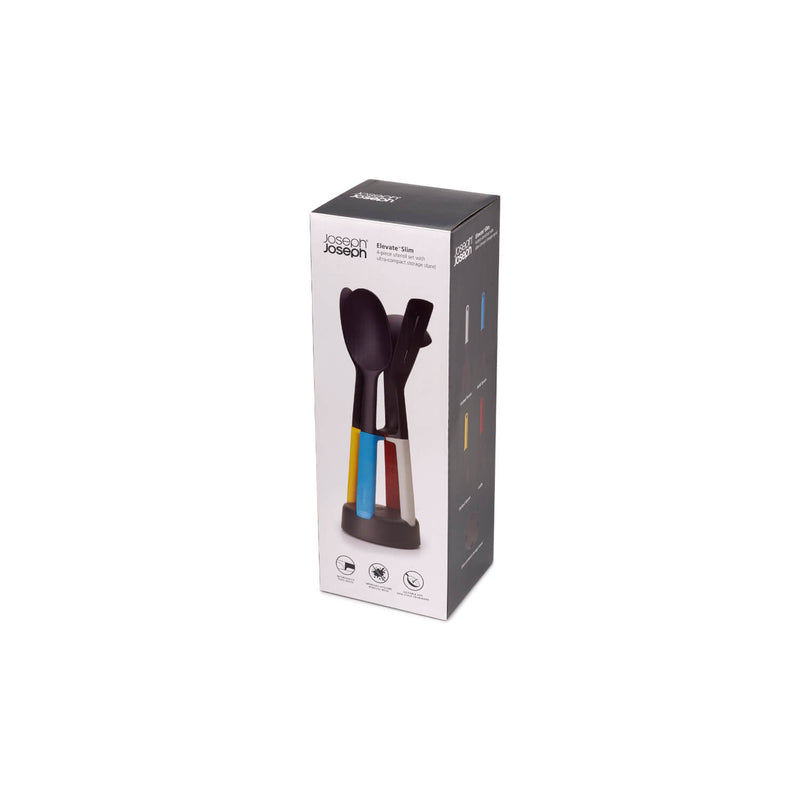 Joseph Joseph Slim 4 Piece Elevate Utensil Set with Storage Stand