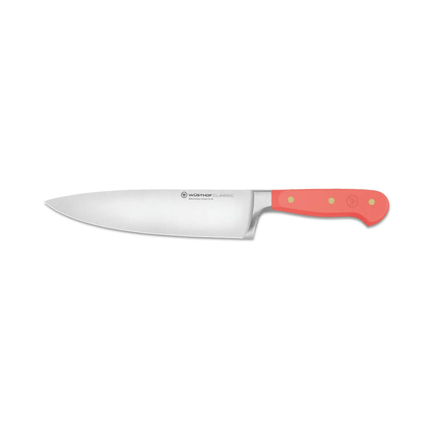 Wusthof Classic 20cm Chefs Knife - Coral Peach