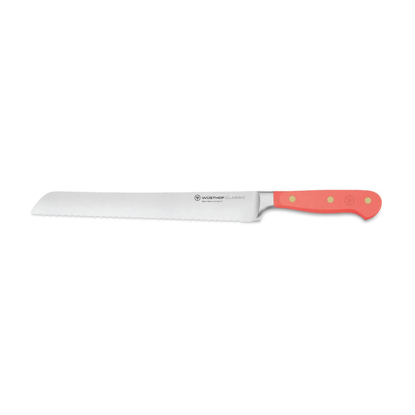 Wusthof Classic 23cm Bread Knife - Coral Peach