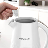 Morphy Richards Hive Jug Kettle & 2 Slice Toaster Set - White - Potters Cookshop