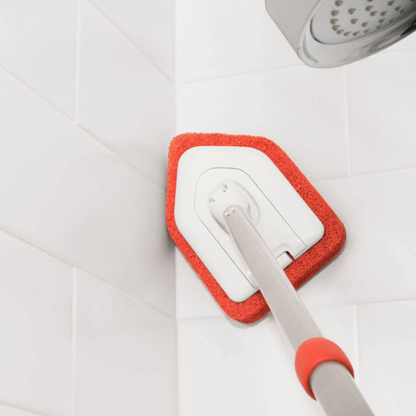 OXO Good Grips Extendable Tub & Tile Scrubber - Potters Cookshop