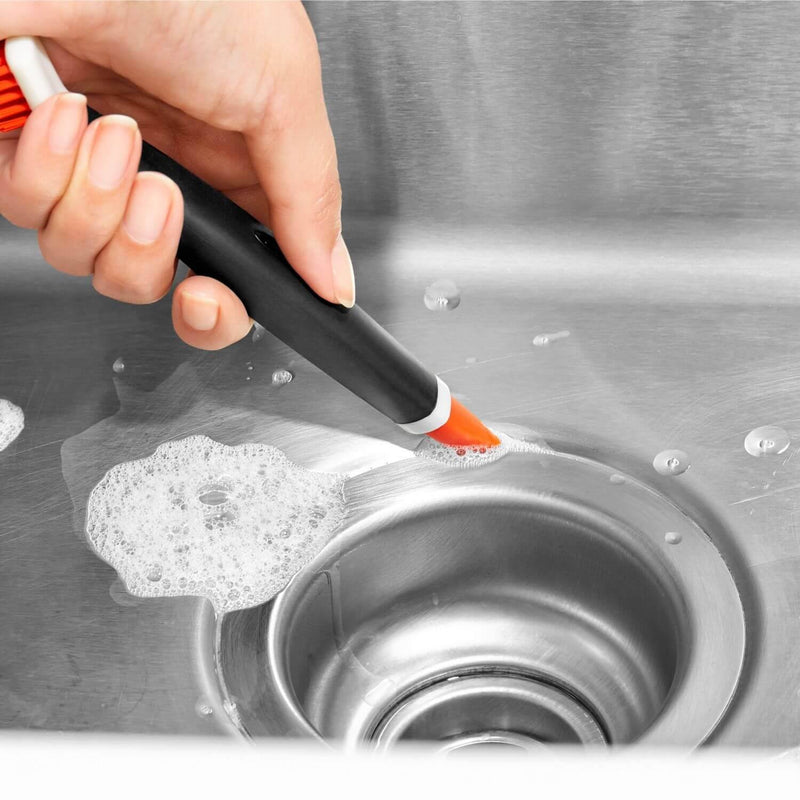 OXO Good Grips Deep Clean Brush Set - Orange - Potters Cookshop