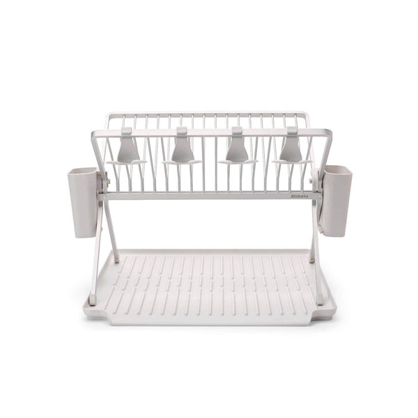Buy Brabantia SinkSide Light Grey Foldable Dish Rack Large Potters Cookshop