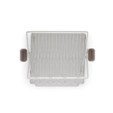 Brabantia SinkSide Light Grey Foldable Dish Rack - Large - Potters Cookshop