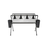 Brabantia SinkSide Dark Grey Foldable Dish Rack - Large - Potters Cookshop