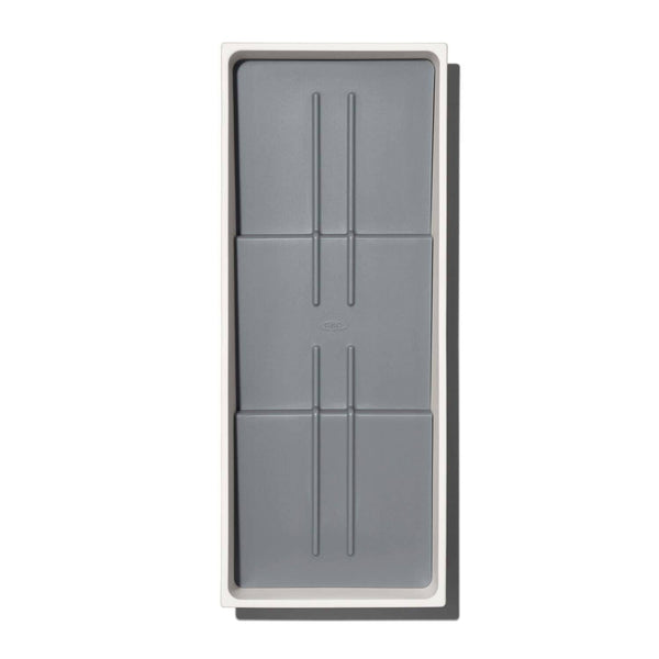 OXO Good Grips Spice Drawer Organizer - Grey / White - Potters Cookshop