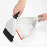 OXO Good Grips Dustpan & Brush Set - White - Potters Cookshop