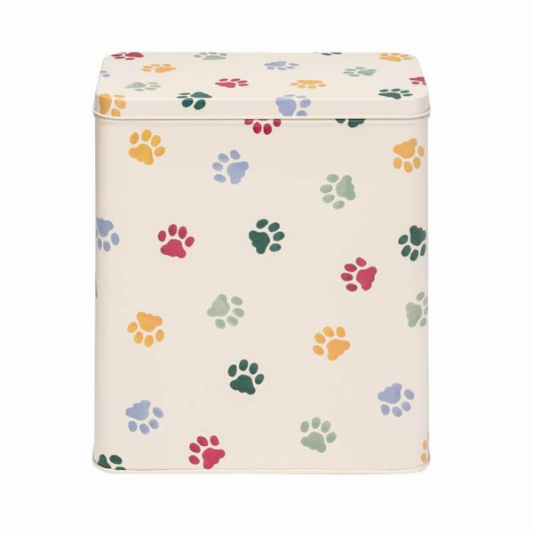 Emma Bridgewater Rectangular Treat Storage Tin - Polka Paws - Potters Cookshop