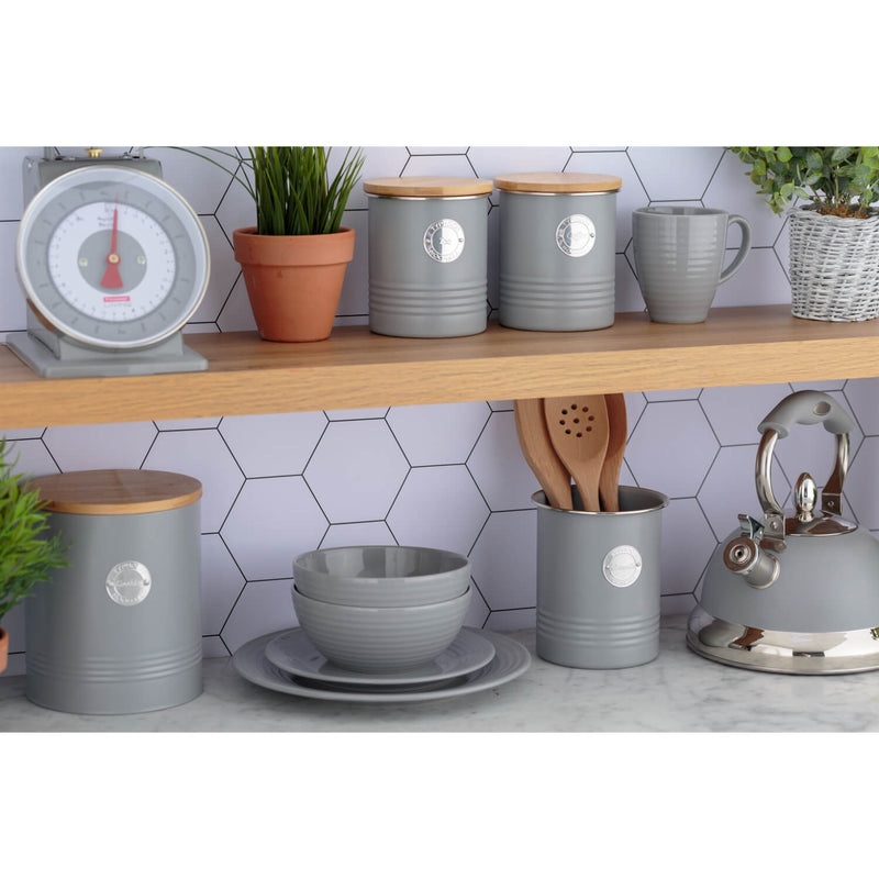 Typhoon Living 3 Piece Canister Set - Grey