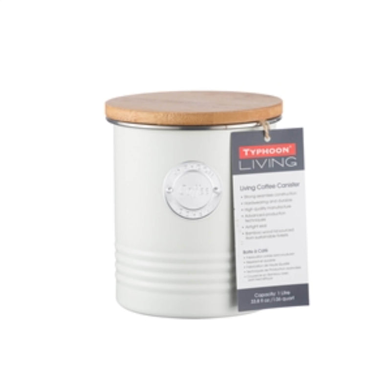 Typhoon Living Coffee Canister - Cream