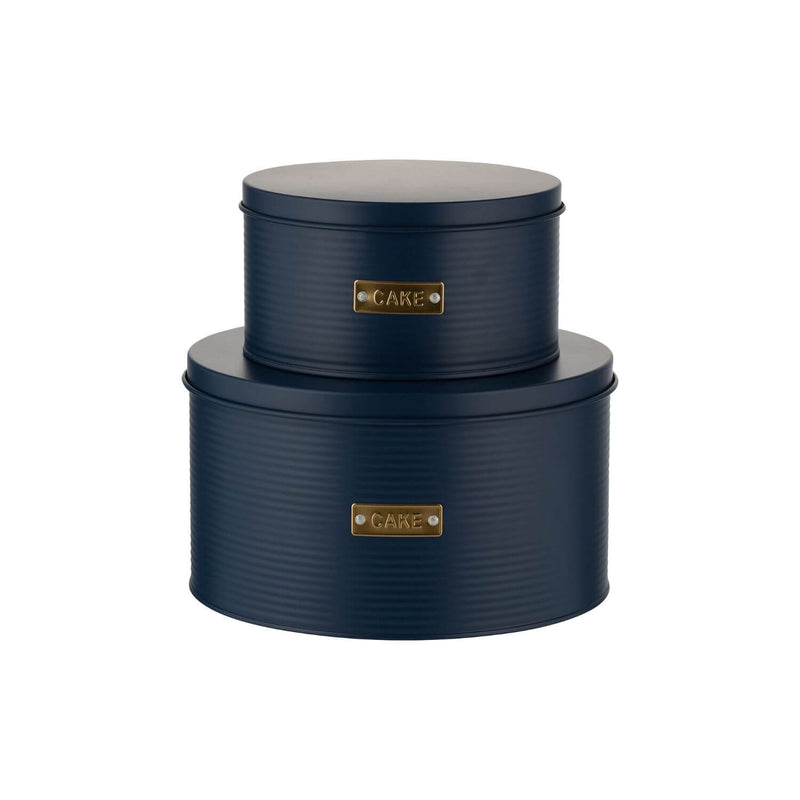 Typhoon Living Set of 2 Cake Tins - Otto Navy