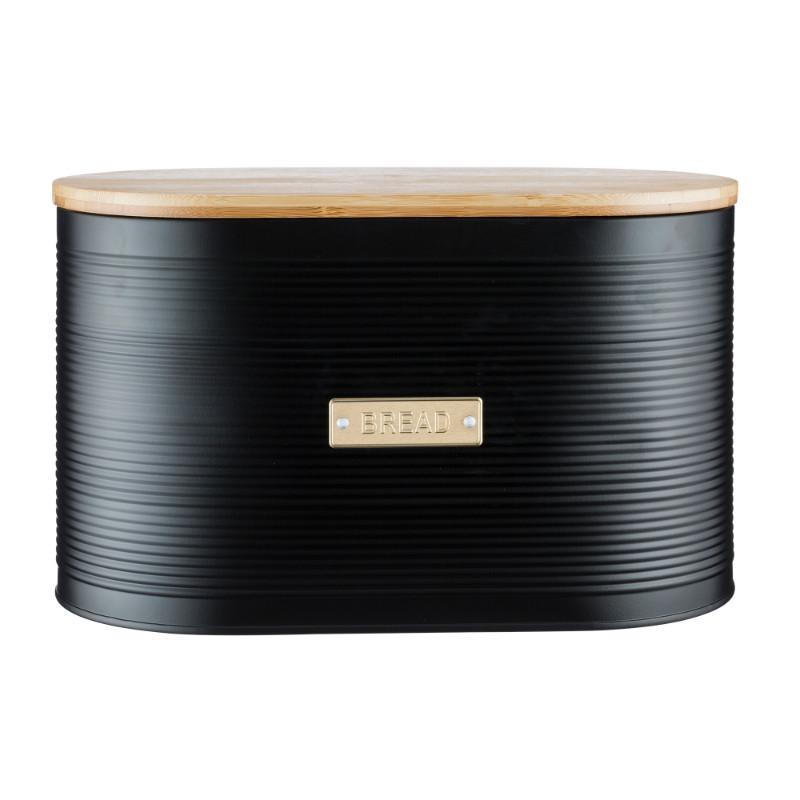 Typhoon Living Bread Bin - Otto Black