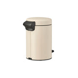 Brabantia NewIcon 3 Litre Pedal Bin - Soft Beige - Potters Cookshop