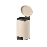 Brabantia NewIcon 12 Litre Pedal Bin - Soft Beige - Potters Cookshop