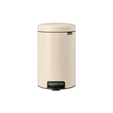 Brabantia NewIcon 12 Litre Pedal Bin - Soft Beige - Potters Cookshop