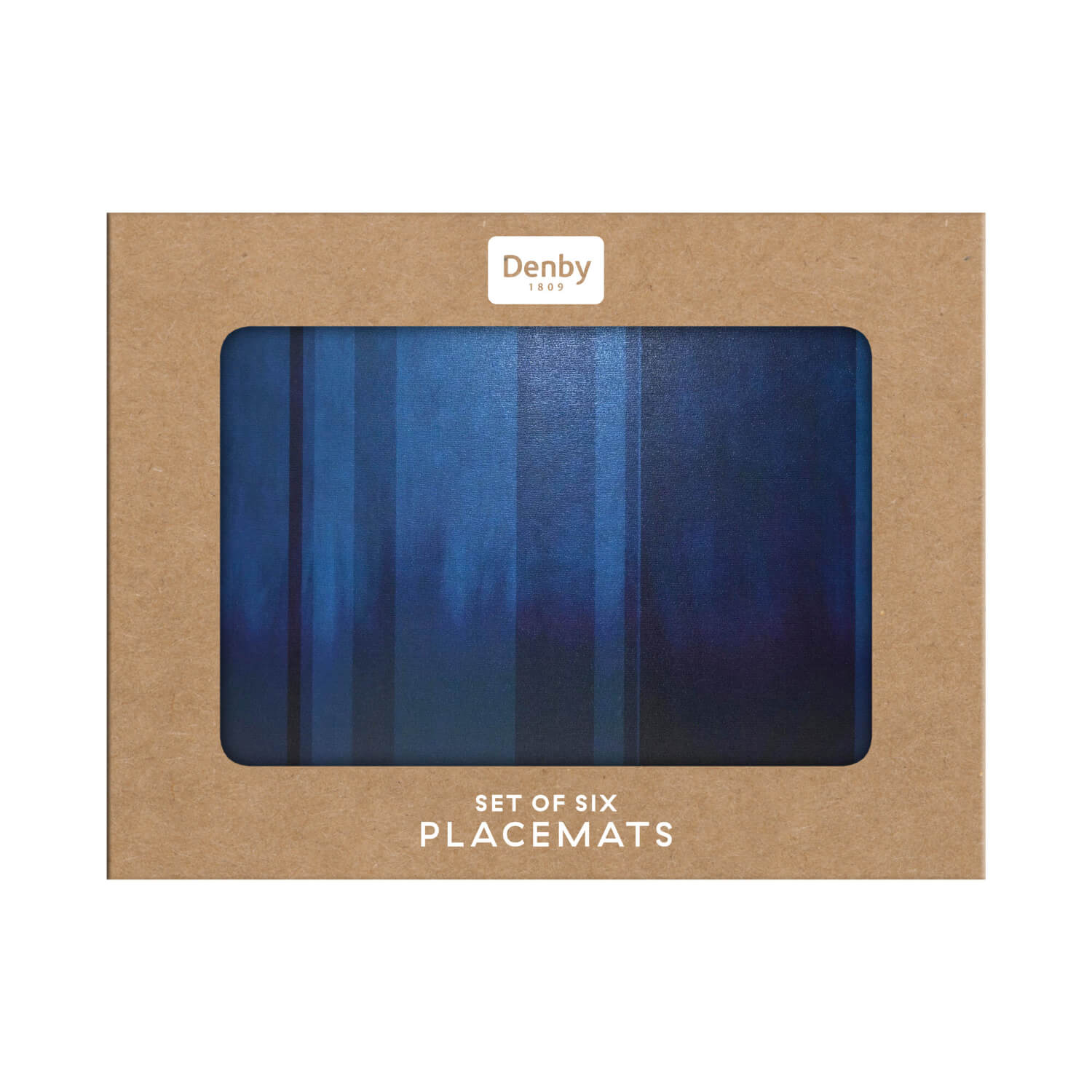 Buy Denby Colours 6 Piece Placemat Set Blue Potters