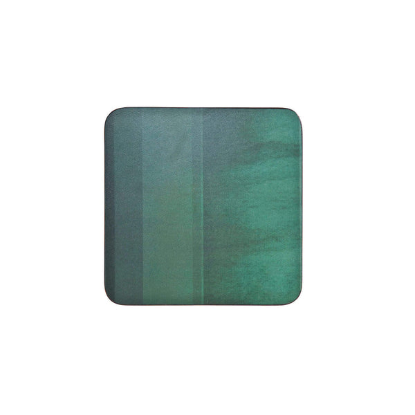 Denby Colours 6 Piece Coaster Set - Green