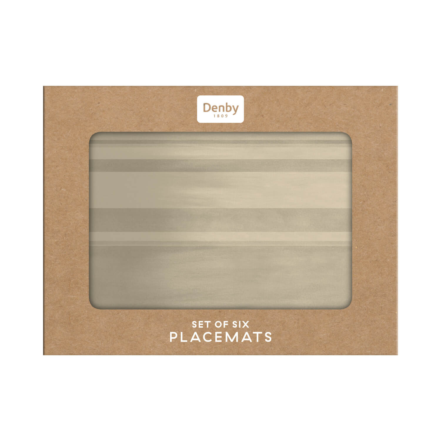 Buy Denby Colours 6 Piece Placemat Set Natural Potters