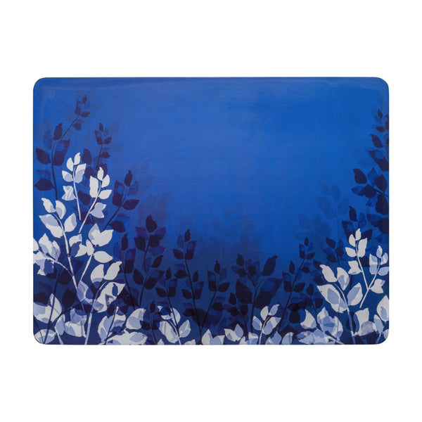 Denby Colours 6 Piece Placemat Set - Blue Foliage