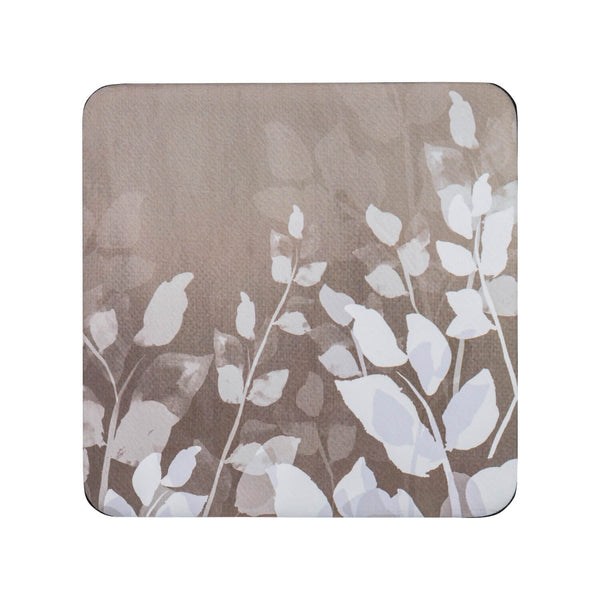 Denby Pottery Colours 12 Piece Placemat & Coaster Set - Natural Foliage