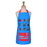 RHS 'I Bug You' RPET Childrens Apron - Blue