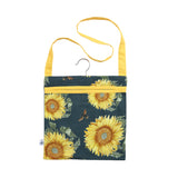 RHS Sunflower 100% Cotton Peg Bag - Navy