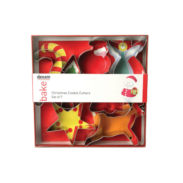 Dexam Christmas 7-Piece Cookie Cutter Set