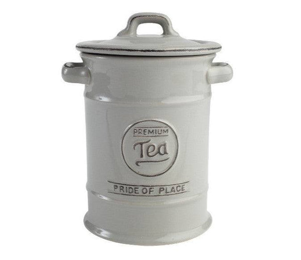 Pride of Place Vintage Tea Jar - Grey - Potters Cookshop