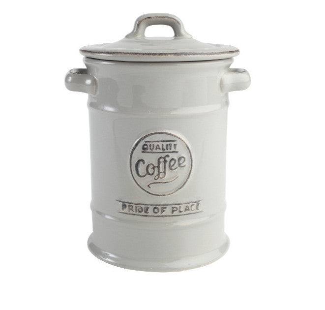 Pride of Place Vintage Coffee Jar - Grey - Potters Cookshop