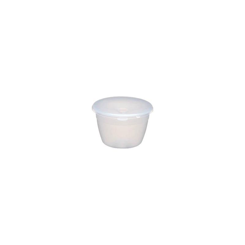 KitchenCraft Plastic Pudding Basin & Lid - 150ml - Potters Cookshop