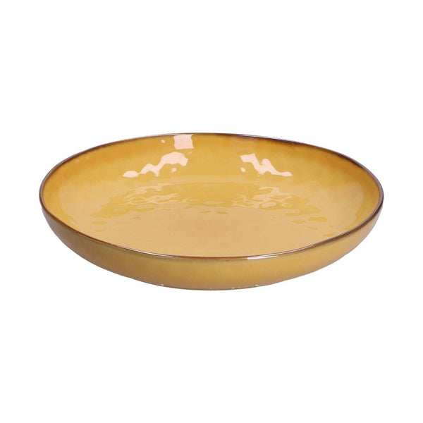 Rose & Tulipani Concerto Ocra Yellow Gourmet Bowl - 30cm - Potters Cookshop