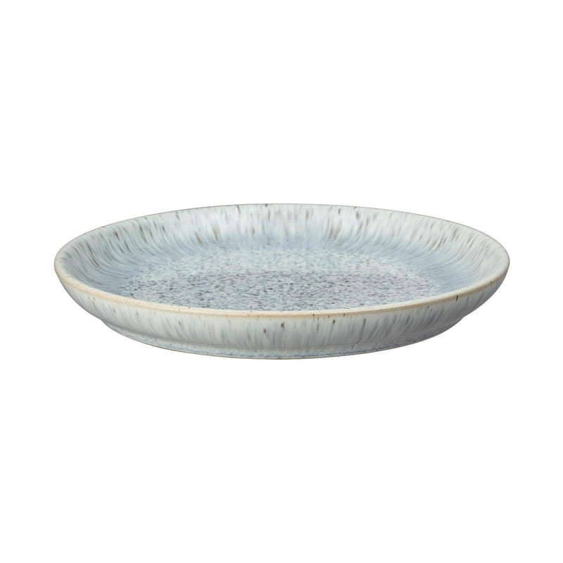 Denby Halo Speckle Medium Coupe Plate - 21cm - Potters Cookshop