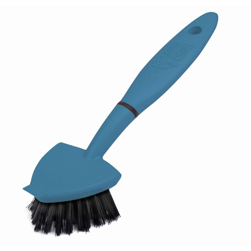 Greener Cleaner Pot & Pan Brush - Blue - Potters Cookshop