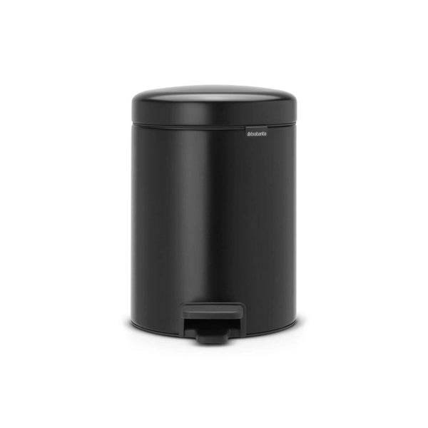 Brabantia NewIcon Recycle Pedal Bin - Matt Black - Potters Cookshop