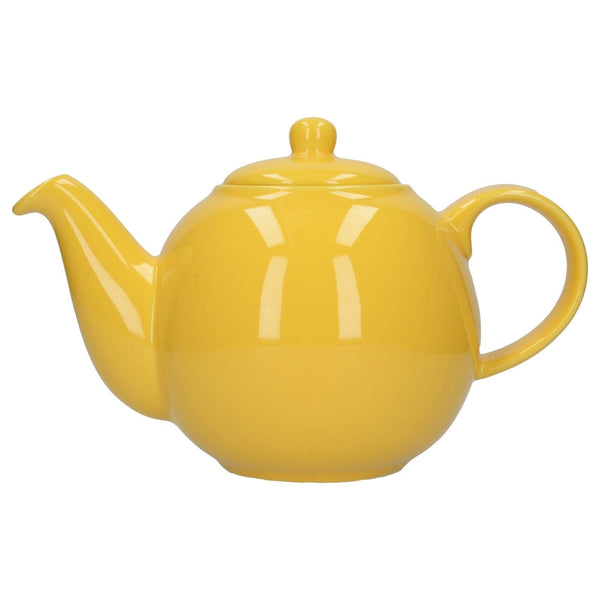 London Pottery Globe 6 Cup Teapot - New Yellow - Potters Cookshop
