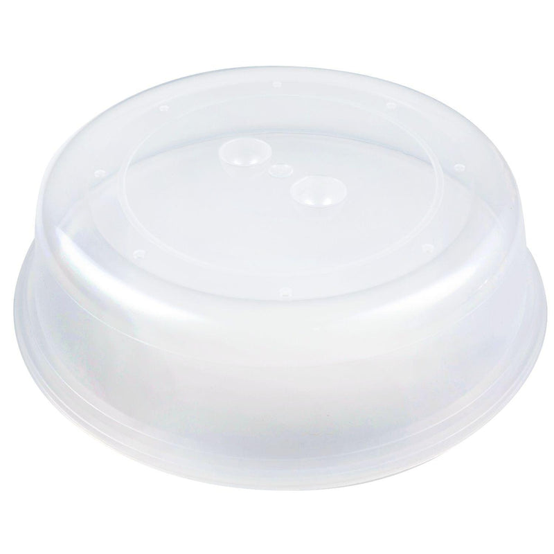 Good 2 Heat Plastic Microwave Plate Cover - Clear - Potters Cookshop