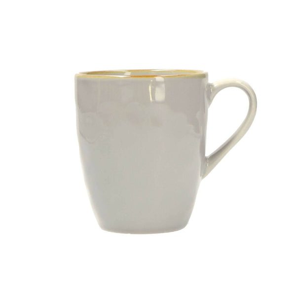 Rose & Tulipani Concerto Grigio Perla Pearl Grey Mug - 430ml - Potters Cookshop