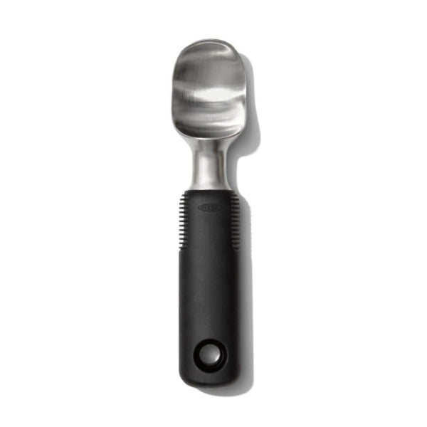 OXO Good Grips Solid Ice Cream Scoop - Stainless Steel - Potters Cookshop