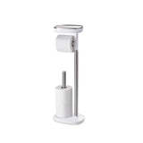 70518 Joseph Joseph EasyStore Standing Steel Toilet Paper Holder - Main