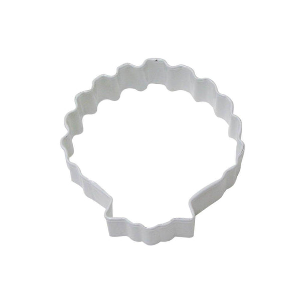 Creative Party Poly-Resin Coated Cookie Cutter White Sea Shell - Potters Cookshop