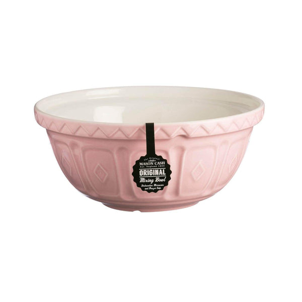 Mason Cash Colour Mix 29cm Mixing Bowl - Powder Pink - Potters Cookshop