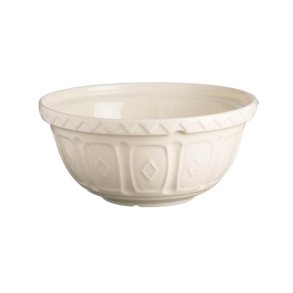 Mason Cash Colour Mix 24cm Mixing Bowl - Cream - Potters Cookshop