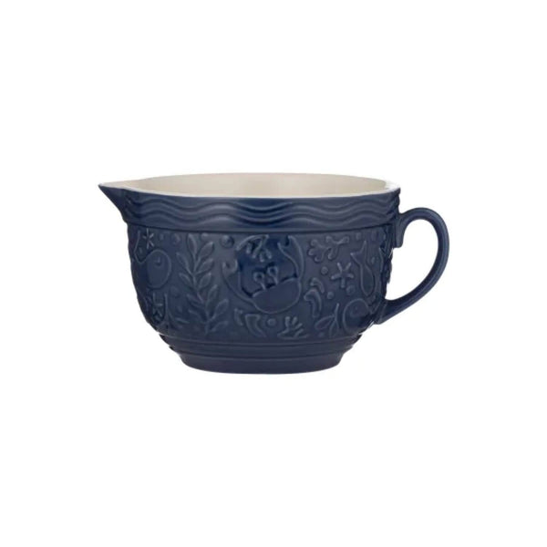 Mason Cash Nautical S24 24cm Batter Bowl - Navy Blue - Potters Cookshop