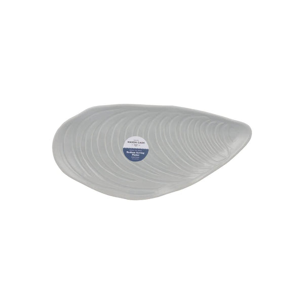 Mason Cash Nautical Medium Shell Platter - Grey/Blue - Potters Cookshop