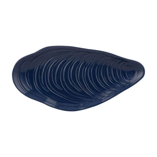 Mason Cash Nautical Large Shell Platter - Navy Blue - Potters Cookshop